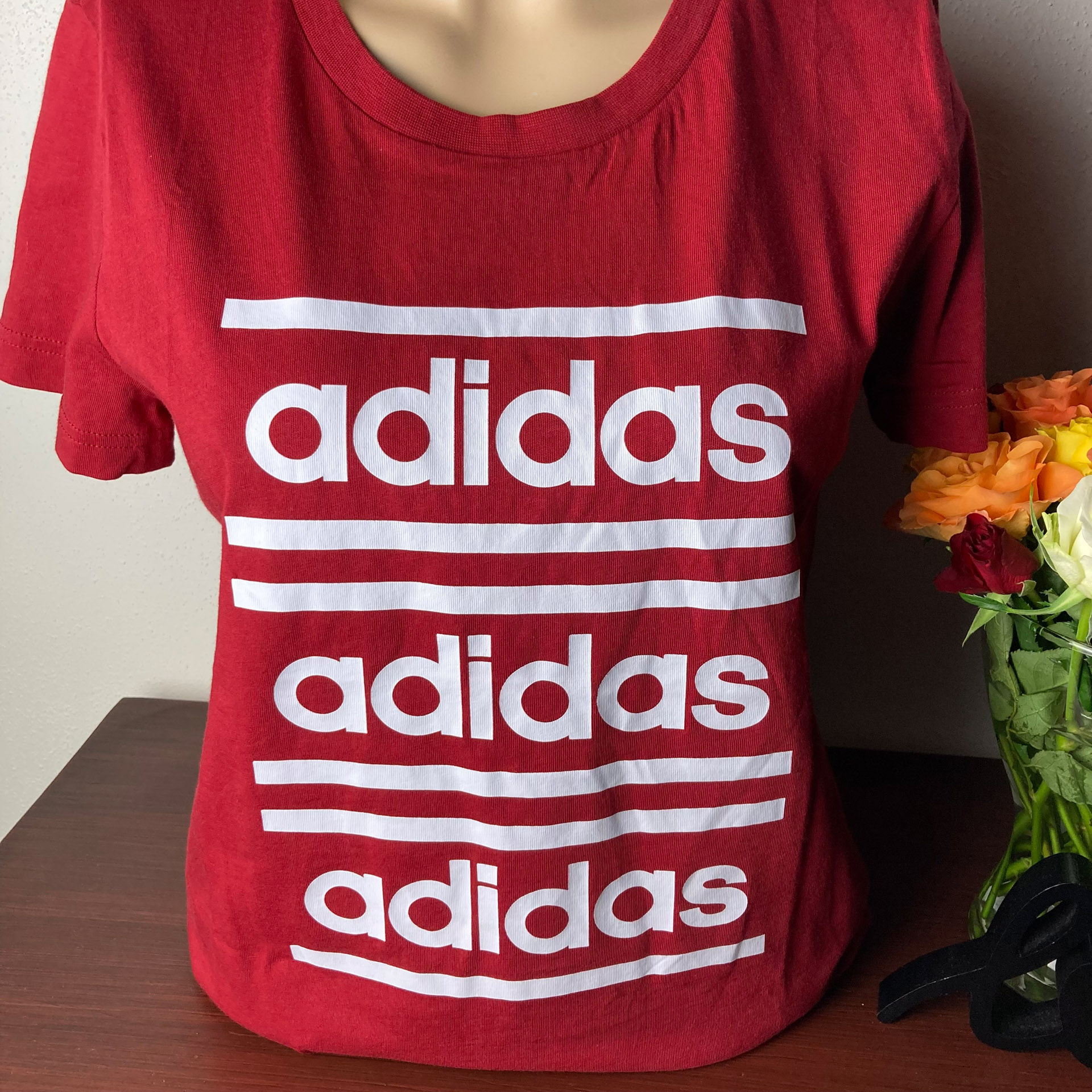 Adidas T-Shirt mit Logo Print - Bild 2